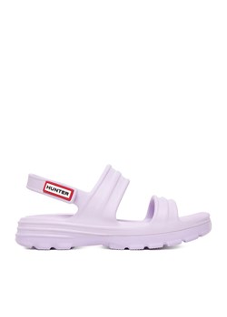 Sandały Hunter HUN8761 Fioletowy ze sklepu eobuwie.pl w kategorii Sandały damskie - zdjęcie 188755715