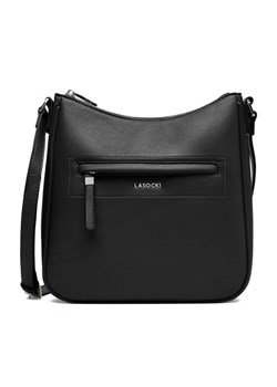 Torebka Lasocki CEO-LSK-L-007-09 Czarny ze sklepu eobuwie.pl w kategorii Listonoszki - zdjęcie 188755767