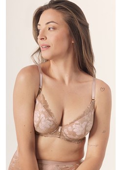 Mefemi biustonosz double push-up mokka Nike, Kolor mocca, Rozmiar 65D, Mefemi ze sklepu Primodo w kategorii Biustonosze - zdjęcie 188756315