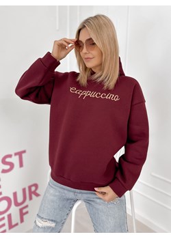 bluza midge bordowa one size ze sklepu UBRA w kategorii Bluzy damskie - zdjęcie 188756636