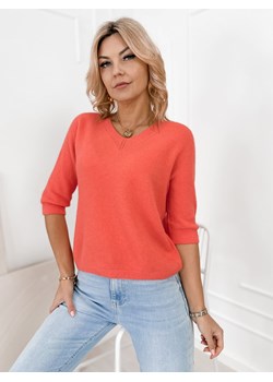 sweter verona koralowy one size ze sklepu UBRA w kategorii Swetry damskie - zdjęcie 188756809