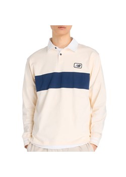 Koszulka męska New Balance MT53533PEF - beżowa ze sklepu streetstyle24.pl w kategorii T-shirty męskie - zdjęcie 188756887