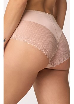Koronkowe figi damskie wysokie beżowe 222, Kolor beżowy, Rozmiar S, Babell ze sklepu Intymna w kategorii Majtki damskie - zdjęcie 188756916