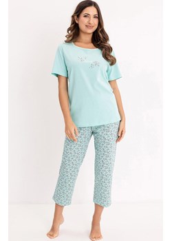 Bawełniana piżama damska zielona 736, Kolor zielony, Rozmiar M, Regina ze sklepu Intymna w kategorii Piżamy damskie - zdjęcie 188757087