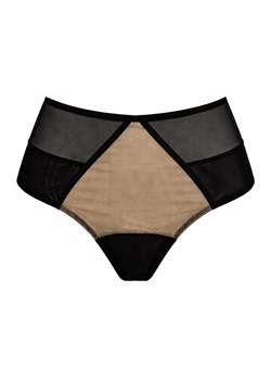 Figi damskie beżowo-czarne Allure, Kolor beżowo-czarny, Rozmiar S, Vena ze sklepu Intymna w kategorii Majtki damskie - zdjęcie 188757156