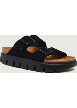 Birkenstock Klapki Arizona Chunky LEVE | Birkenstock x Papillio | narrow fit | zamsz ze sklepu Gomez Fashion Store w kategorii Klapki damskie - zdjęcie 188757229