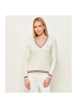 Liu Jo Sport Sweter | Slim Fit ze sklepu Gomez Fashion Store w kategorii Swetry damskie - zdjęcie 188758067