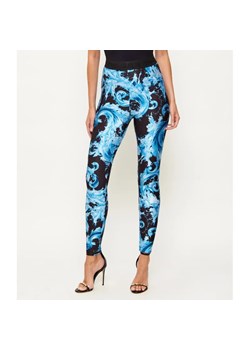 Versace Jeans Couture Legginsy BAROCCO WAVE | Skinny fit ze sklepu Gomez Fashion Store w kategorii Spodnie damskie - zdjęcie 188758089