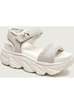 Liu Jo Sandały STEFFY SANDAL 01 | zamsz ze sklepu Gomez Fashion Store w kategorii Sandały damskie - zdjęcie 188758177