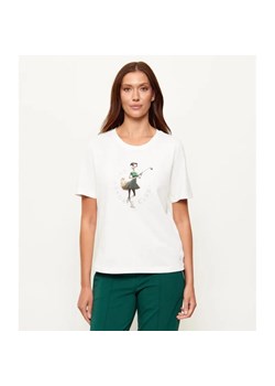 Marc Cain T-shirt | Regular Fit ze sklepu Gomez Fashion Store w kategorii Bluzki damskie - zdjęcie 188758196