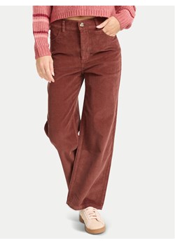 Billabong Spodnie materiałowe Be Free Cord EBJDP03002 Brązowy Wide Leg ze sklepu MODIVO w kategorii Spodnie damskie - zdjęcie 188758375