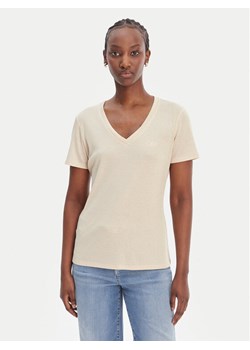 Liu Jo Sport T-Shirt TA6175 J3845 Écru Regular Fit ze sklepu MODIVO w kategorii Bluzki damskie - zdjęcie 188758395