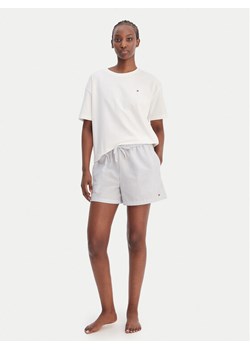 Tommy Hilfiger Piżama UW0UW06306 Biały Regular Fit ze sklepu MODIVO w kategorii Piżamy damskie - zdjęcie 188758426