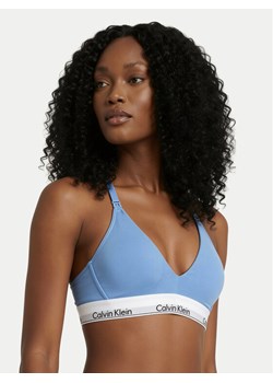 Calvin Klein Underwear Biustonosz braletka LV00QF8506 Błękitny ze sklepu MODIVO w kategorii Biustonosze - zdjęcie 188758456