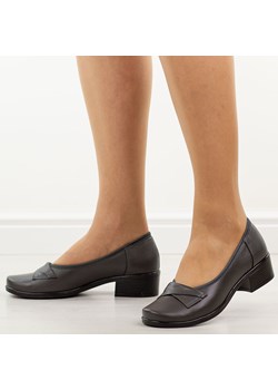 Szare Polskie półbuty damskie Gregors 569 ze sklepu suzana.pl w kategorii Półbuty damskie - zdjęcie 188759149