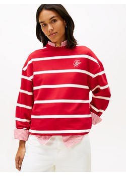 Tommy Hilfiger Bluza damska Kobiety czerwony w paski ze sklepu vangraaf w kategorii Bluzy damskie - zdjęcie 188759358