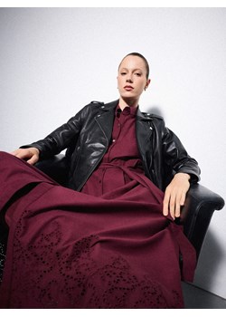 Mohito - Skórzana ramoneska - czarny ze sklepu Mohito w kategorii Kurtki damskie - zdjęcie 188759715