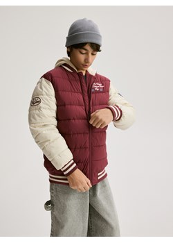 Reserved - Kurtka bomber - bordowy ze sklepu Reserved w kategorii Kurtki chłopięce - zdjęcie 188760188