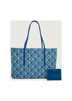 Calvin Klein Jeansowa shopperka + saszetka ze sklepu Gomez Fashion Store w kategorii Torby Shopper bag - zdjęcie 188760216
