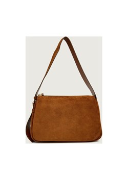 TORY BURCH Torebka na ramię Romy | zamsz ze sklepu Gomez Fashion Store w kategorii Listonoszki - zdjęcie 188760236