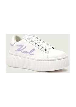 Karl Lagerfeld Skórzane sneakersy KREEPER LO ze sklepu Gomez Fashion Store w kategorii Buty sportowe damskie - zdjęcie 188760278