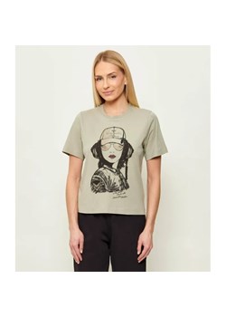 Aeronautica Militare T-shirt | Regular Fit ze sklepu Gomez Fashion Store w kategorii Bluzki damskie - zdjęcie 188760339