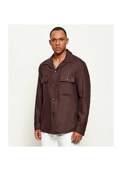 BOSS BLACK Lniana koszula C-Carper-﻿OS-262F | Relaxed fit ze sklepu Gomez Fashion Store w kategorii Koszule męskie - zdjęcie 188760375