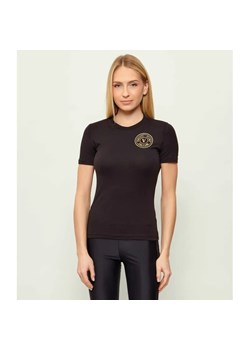 Versace Jeans Couture T-shirt | Slim Fit ze sklepu Gomez Fashion Store w kategorii Bluzki damskie - zdjęcie 188760408