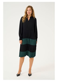 CULTURE Sukienka "Betty" w kolorze zielono-czarnym ze sklepu Limango Polska w kategorii Sukienki - zdjęcie 188761926