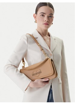 Torebka LOVE MOSCHINO JC4096PP1OLL0104 Beżowy ze sklepu eobuwie.pl w kategorii Listonoszki - zdjęcie 188762628