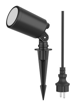 Woox Lampa ogrodowa "R5147" w kolorze czarnym na trzonku ze sklepu Limango Polska w kategorii Oświetlenie - zdjęcie 188762739