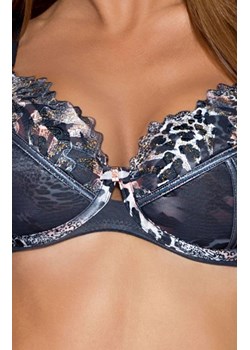 NOVIKA Sophie N 01 biustonosz push-up, Kolor szary-wzór, Rozmiar 65C, Ava ze sklepu Primodo w kategorii Biustonosze - zdjęcie 188763746