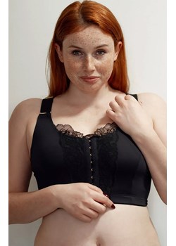 Czarny biustonosz kompresyjny Hope, Kolor czarny, Rozmiar 75C/D, Benefit ze sklepu Primodo w kategorii Biustonosze - zdjęcie 188764289