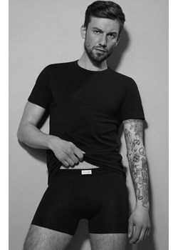 Czarne bokserki męskie MSH 2127, Kolor czarny, Rozmiar S, Conte ze sklepu Primodo w kategorii Majtki męskie - zdjęcie 188764897