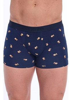 Bawełniane bokserki męskie w misie High Emotion 508/156, Kolor granatowy-wzór, Rozmiar L, Cornette ze sklepu Primodo w kategorii Majtki męskie - zdjęcie 188765008