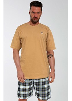 Krótka piżama męska 326/183 Nature, Kolor miodowy-wzór, Rozmiar M, Cornette ze sklepu Primodo w kategorii Piżamy męskie - zdjęcie 188765059