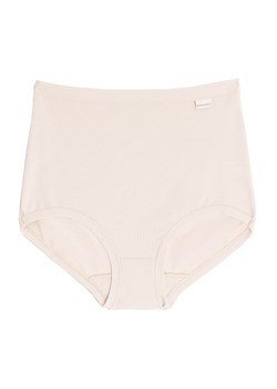 Beżowe figi damskie z wysokim stanem ADD08, Kolor beżowy, Rozmiar M, Cotonella ze sklepu Primodo w kategorii Majtki damskie - zdjęcie 188765196