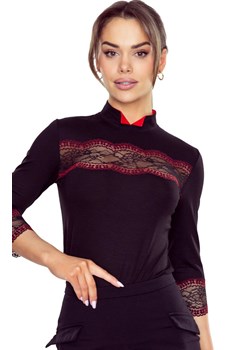 Eldar bluzka z półgolfem czarno-czerwona Kilye, Kolor czarno-czerwony, Rozmiar M, Eldar ze sklepu Primodo w kategorii Bluzki damskie - zdjęcie 188766387