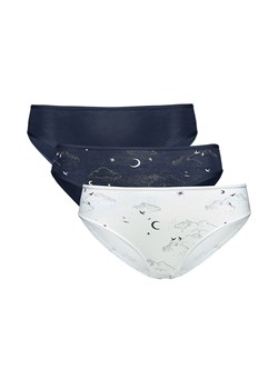 Esotiq 3-pack figi damskie Mia-Mia 44291-K011, Kolor granatowo-biały, Rozmiar L, Esotiq ze sklepu Primodo w kategorii Majtki damskie - zdjęcie 188767306