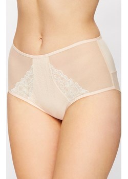 Figi damskie z wysokim stanem róż perłowy Lala2/P0103/118, Kolor róż perłowy, Rozmiar XL, Miss Fabio ze sklepu Primodo w kategorii Majtki damskie - zdjęcie 188768029