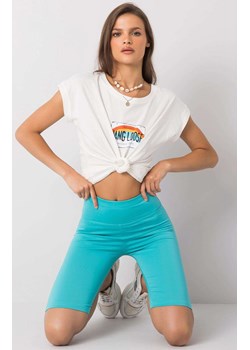 Kolarki damskie turkusowe EM-LG-574.05, Kolor turkusowy, Rozmiar S, EX MODA ze sklepu Primodo w kategorii Szorty - zdjęcie 188768485