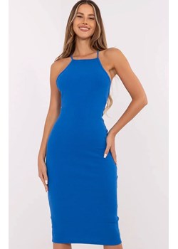 Sukienka ołówkowa niebieska RV-SK-7562.20X, Kolor niebieski, Rozmiar S, Rue Paris ze sklepu Primodo w kategorii Sukienki - zdjęcie 188768779