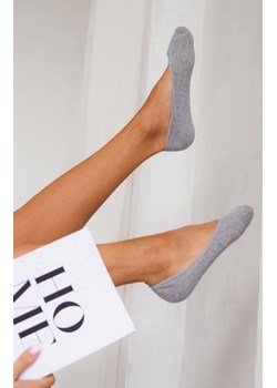 Bawełniane stopki balerinki szare Footies 05, Kolor szary melanż, Rozmiar 37-41, Fiore ze sklepu Primodo w kategorii Skarpetki damskie - zdjęcie 188768927