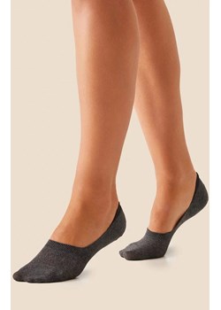 Krótkie skarpetki typu stopki grafitowe SW068, Kolor grafitowy, Rozmiar 39-42, Gabriella ze sklepu Primodo w kategorii Skarpetki damskie - zdjęcie 188769096