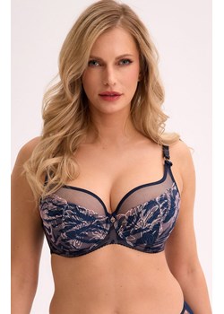 Gaia biustonosz półusztywniany semi-soft Sienna 1329, Kolor granatowo-różowy, Rozmiar 80B, Gaia ze sklepu Primodo w kategorii Biustonosze - zdjęcie 188769497