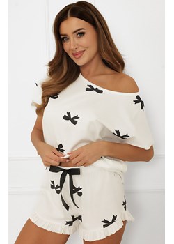 Krótka piżama damska Figaro, Kolor ecru-wzór, Rozmiar S, Italian Fashion ze sklepu Primodo w kategorii Piżamy damskie - zdjęcie 188771118