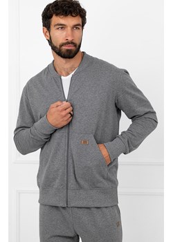 Rozpinana bluza męska szara Hektor, Kolor szary, Rozmiar M, Italian Fashion ze sklepu Primodo w kategorii Bluzy męskie - zdjęcie 188771348
