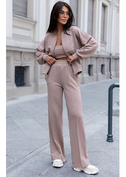 Dwuczęściowy komplet dresowy damski latte MISTY D33, Kolor latte, Rozmiar M/L, Ivon ze sklepu Primodo w kategorii Dresy damskie - zdjęcie 188772426