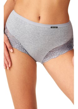 2-pack majtki z wysokim stanem jasnoszare Hot Touch LPF 729, Kolor jasnoszary, Rozmiar L, Key ze sklepu Primodo w kategorii Majtki damskie - zdjęcie 188773229