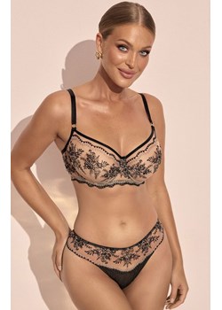 Kinga biustonosz miękki soft Gypsy Flower 800 SC-1162, Kolor beżowo-czarny, Rozmiar 70C, Kinga ze sklepu Primodo w kategorii Biustonosze - zdjęcie 188773387
